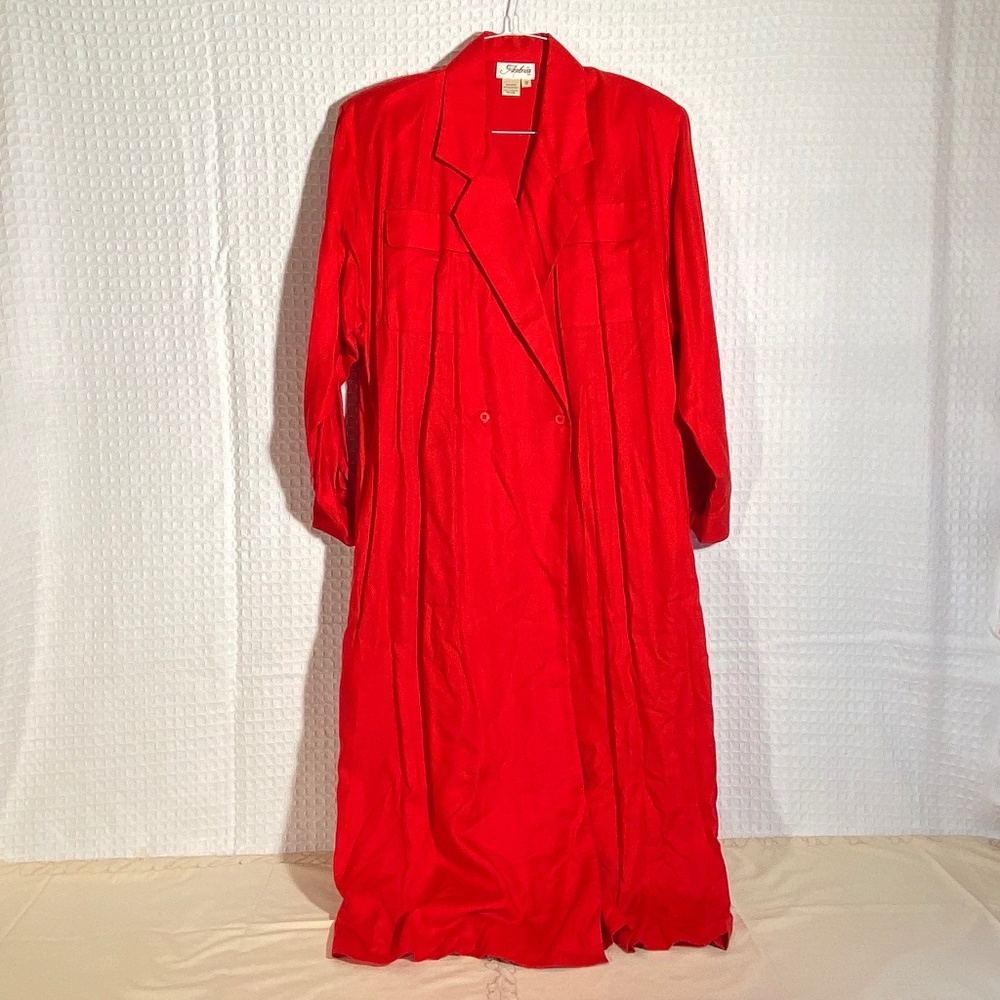 Womans Vivid Red Dress by Ambria Size 36